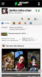 Mobile Screenshot of janiko-neko-chan.deviantart.com
