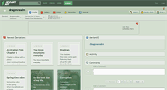 Desktop Screenshot of dragonrealm.deviantart.com