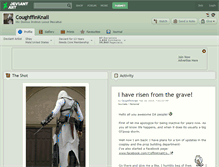 Tablet Screenshot of coughffinknail.deviantart.com