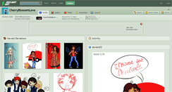 Desktop Screenshot of cherryblossomlove.deviantart.com