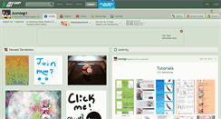 Desktop Screenshot of anmiegrl.deviantart.com