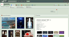 Desktop Screenshot of blackstrike.deviantart.com
