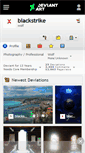 Mobile Screenshot of blackstrike.deviantart.com
