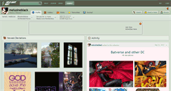 Desktop Screenshot of melusineblack.deviantart.com