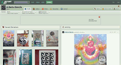 Desktop Screenshot of el-barto-stencils.deviantart.com