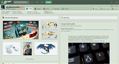 Desktop Screenshot of gryphonworks.deviantart.com