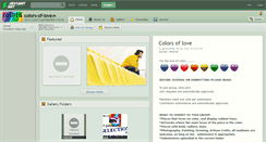 Desktop Screenshot of colors-of-love.deviantart.com