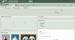 Desktop Screenshot of kimoshi.deviantart.com