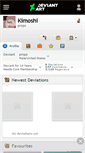 Mobile Screenshot of kimoshi.deviantart.com
