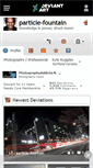 Mobile Screenshot of particle-fountain.deviantart.com