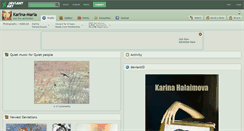 Desktop Screenshot of karina-maria.deviantart.com
