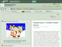 Tablet Screenshot of chimcharlover13.deviantart.com
