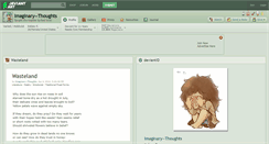 Desktop Screenshot of imaginary--thoughts.deviantart.com