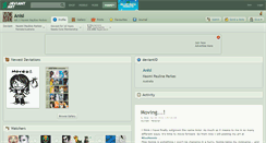 Desktop Screenshot of anisi.deviantart.com