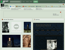 Tablet Screenshot of o-a-c.deviantart.com