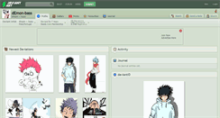Desktop Screenshot of demon-bass.deviantart.com