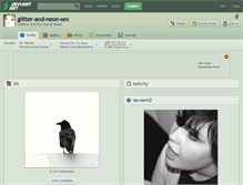 Tablet Screenshot of glitter-and-neon-sex.deviantart.com