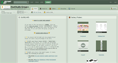 Desktop Screenshot of illuststudio-group.deviantart.com