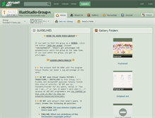 Tablet Screenshot of illuststudio-group.deviantart.com