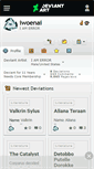 Mobile Screenshot of iwoenai.deviantart.com