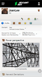 Mobile Screenshot of joanlee.deviantart.com