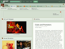 Tablet Screenshot of nitoy.deviantart.com