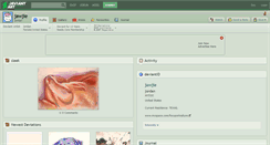 Desktop Screenshot of jawjie.deviantart.com
