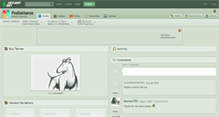 Desktop Screenshot of fezdastanza.deviantart.com