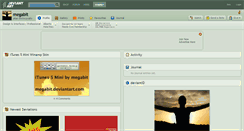Desktop Screenshot of megabit.deviantart.com