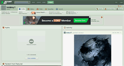 Desktop Screenshot of kolaboy.deviantart.com