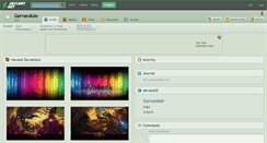 Desktop Screenshot of garvandule.deviantart.com