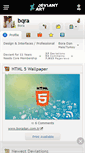 Mobile Screenshot of bqra.deviantart.com