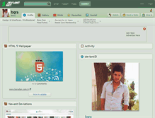 Tablet Screenshot of bqra.deviantart.com