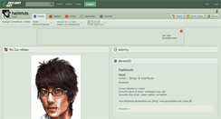 Desktop Screenshot of hazienuts.deviantart.com