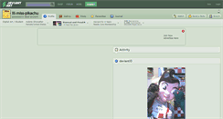 Desktop Screenshot of lil-miss-pikachu.deviantart.com