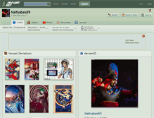 Tablet Screenshot of naitsabes89.deviantart.com
