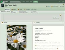 Tablet Screenshot of holyflower-stock.deviantart.com