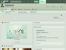 Tablet Screenshot of mrspindoctor.deviantart.com