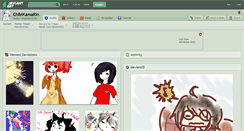 Desktop Screenshot of chibikamarin.deviantart.com