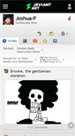 Mobile Screenshot of joshua-p.deviantart.com