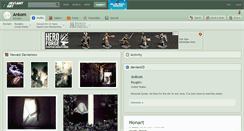 Desktop Screenshot of ankom.deviantart.com