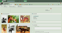 Desktop Screenshot of cootiebug14.deviantart.com