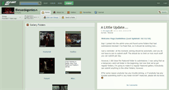 Desktop Screenshot of blessedagonies.deviantart.com