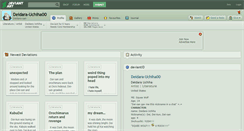 Desktop Screenshot of deidara-uchiha00.deviantart.com