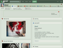 Tablet Screenshot of musul.deviantart.com