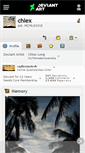 Mobile Screenshot of chlex.deviantart.com