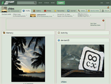 Tablet Screenshot of chlex.deviantart.com