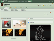 Tablet Screenshot of kagusta666.deviantart.com