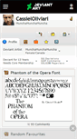 Mobile Screenshot of cassieloliviari.deviantart.com