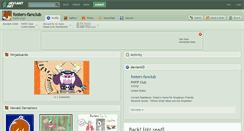 Desktop Screenshot of fosters-fanclub.deviantart.com
